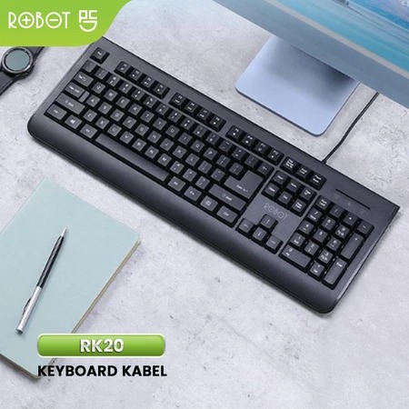 2-robot-keyboard-wired-design-ultra-thin-rk20-cangkang-plastic-berkualitas