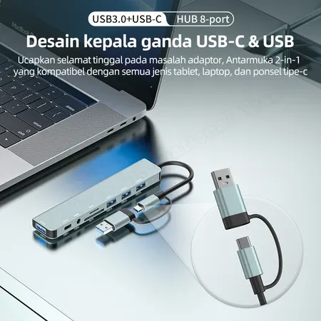 5-kivee-usb-hub-type-c-8-in-2-desain-kepala-ganda-usb-c-usb